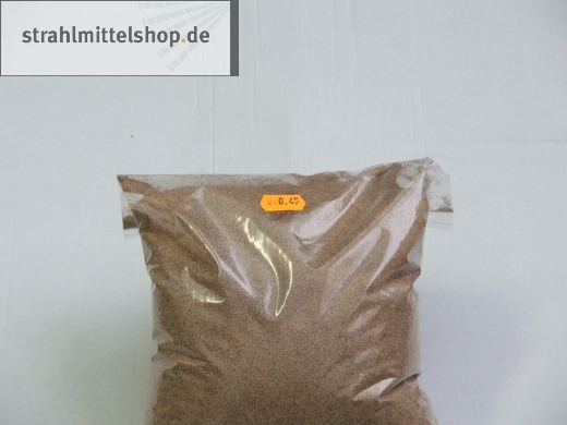2.50 kg Nussschalengranulat, Koernung 0.15-0.25 mm