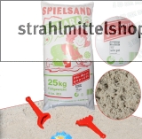 25 kg Spielsand Sahara OeKO-Test TUeV PH-Wert geprueft Spielsand fuer Kindersandkasten